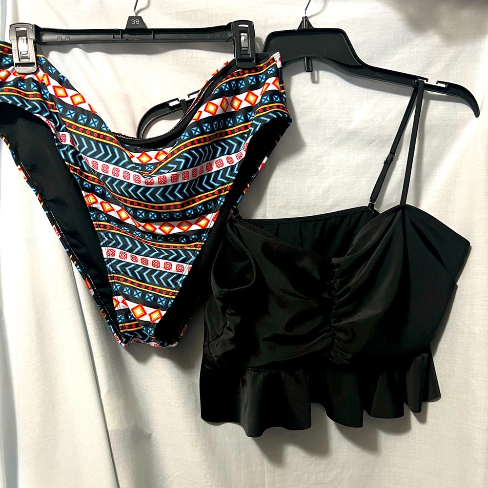 Shein plus size 2 piece bathing suit 4XL